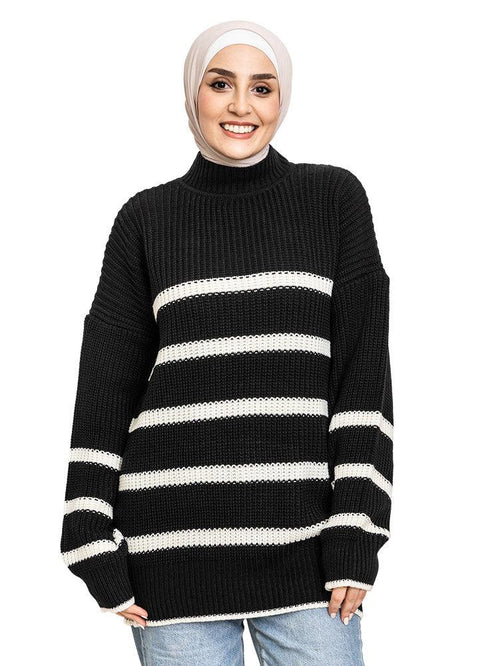 Black S - W Pullover - Khotwh